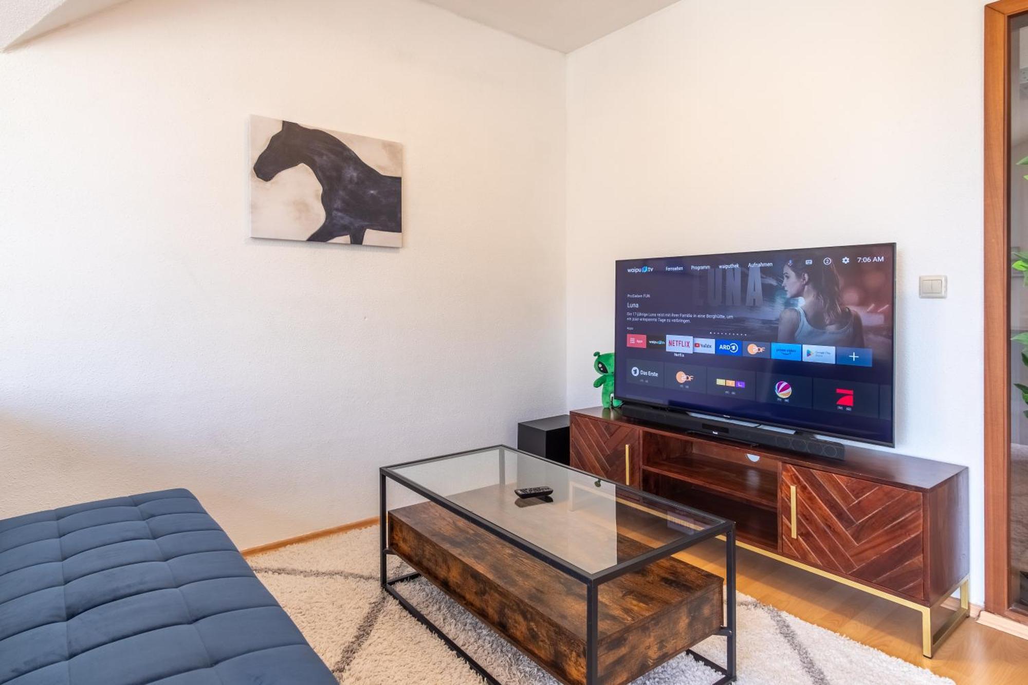 4K Tv, Soundbar, Ausblick Leilighet Bad Dürrenberg Eksteriør bilde